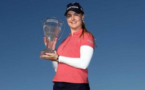 Charley Hull won the CME Group Tour Championship 