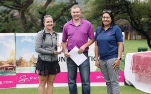 Melissa Eaton captured a maiden Sunshine Ladies Tour title in the Sun PinkStig Series Finale at Sun City